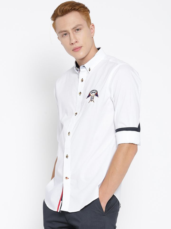 Red tape white shirt clearance