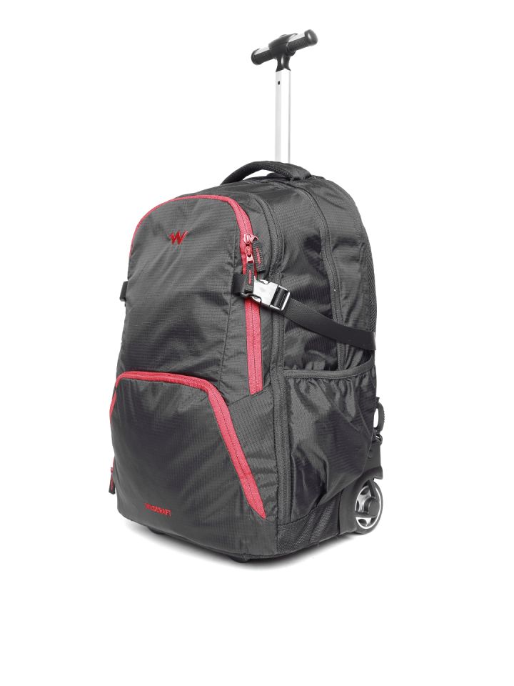 Wildcraft voyager sales trolley backpack