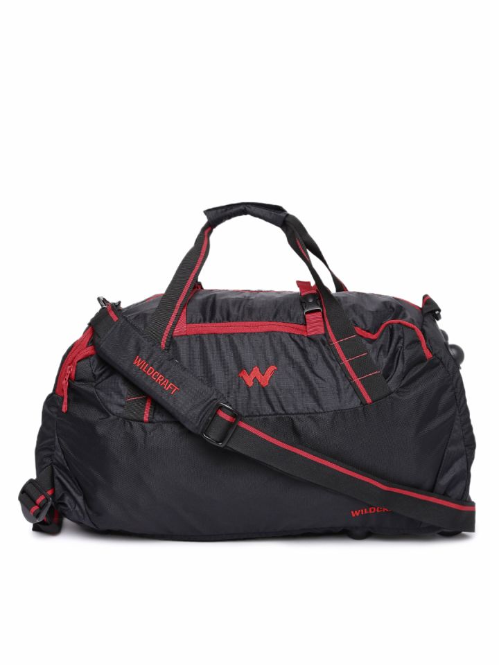Buy Wildcraft Unisex Black Red Truant Duffel Bag Duffel Bag