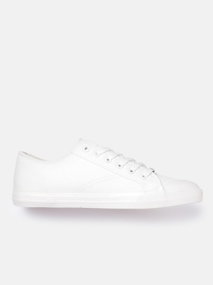 Roadster white sneakers myntra top