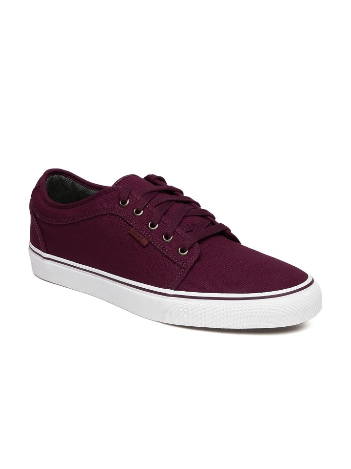 Buy Vans Men Maroon Chukka Low Sneakers Casual Shoes for Men