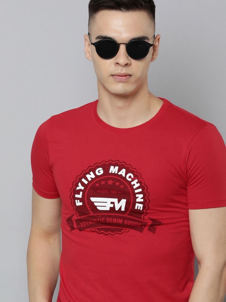 Flying machine hotsell t shirts myntra
