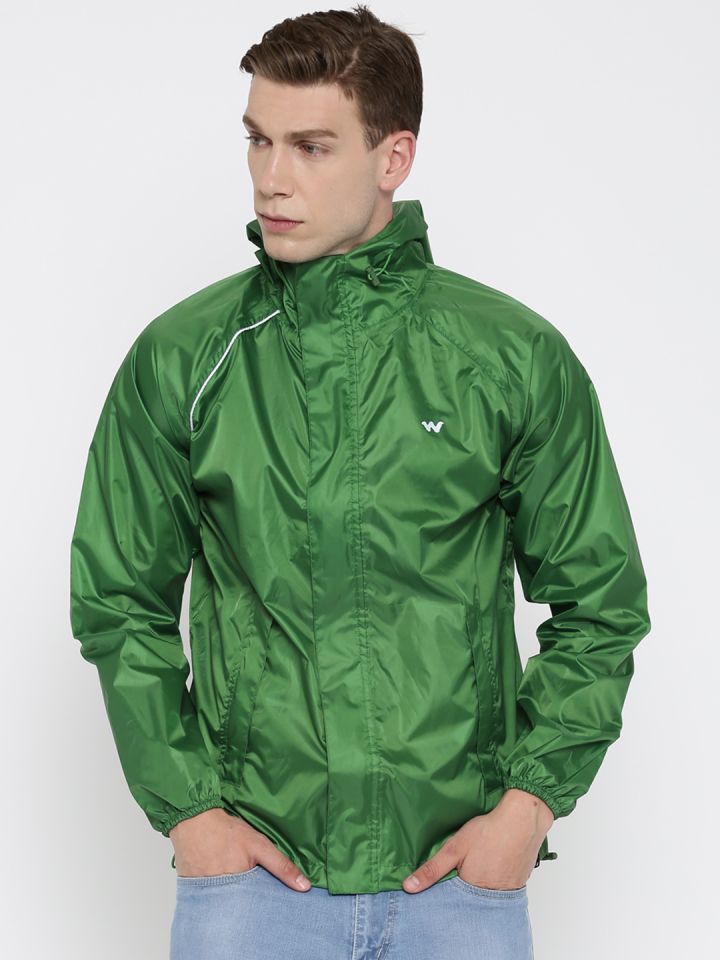 Buy Wildcraft Green Rain Cheater Rain Jacket for Men 1874981