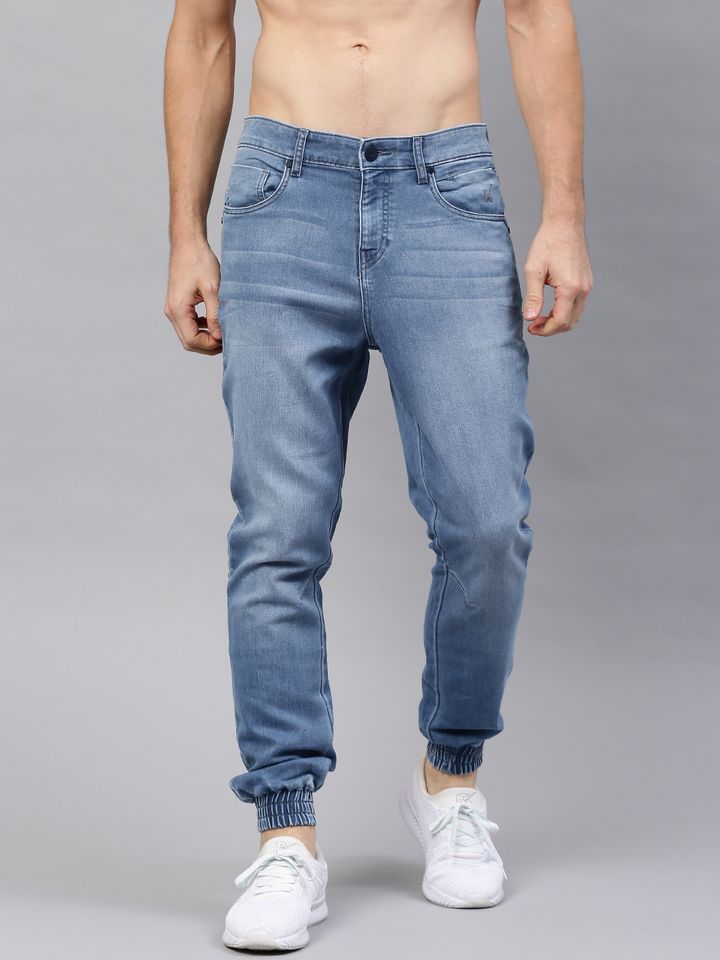 Hrithik Roshan Men Blue Skinny Fit 