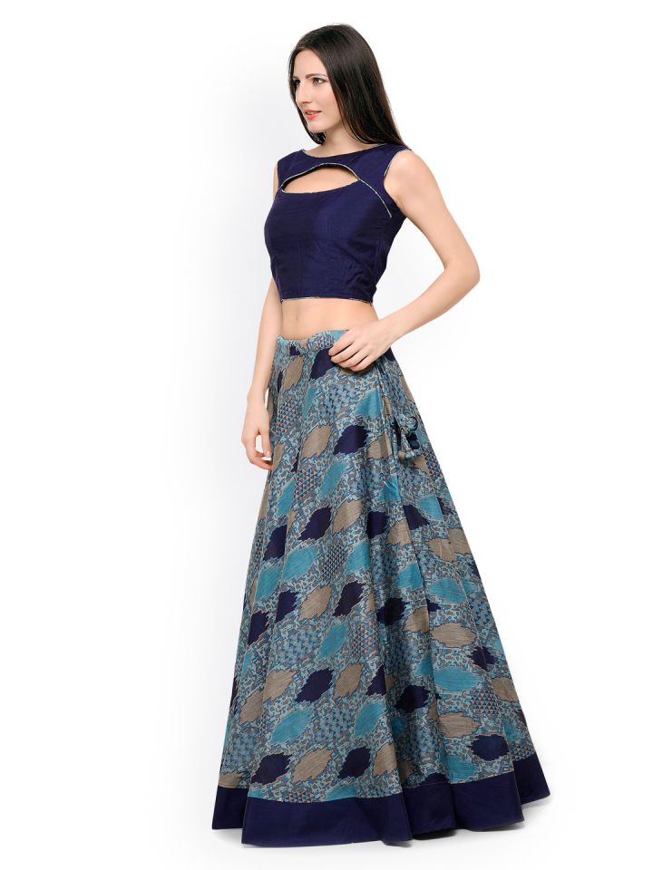 banarasi lehenga myntra