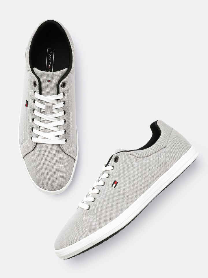 Tommy hilfiger grey sneakers sale