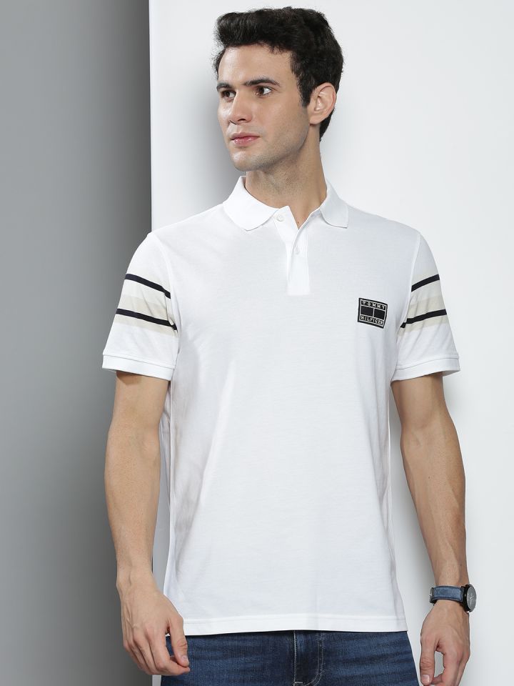 Tommy hilfiger white polo store