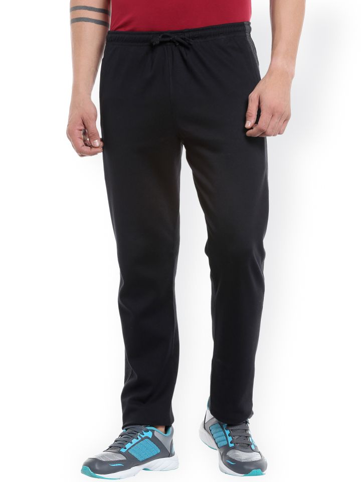 Buy Allocate Black Smart Fit Track Pants Track Pants for Men