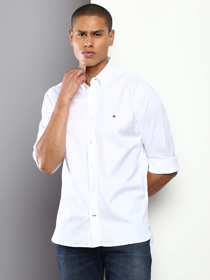 Tommy hilfiger shirts myntra on sale