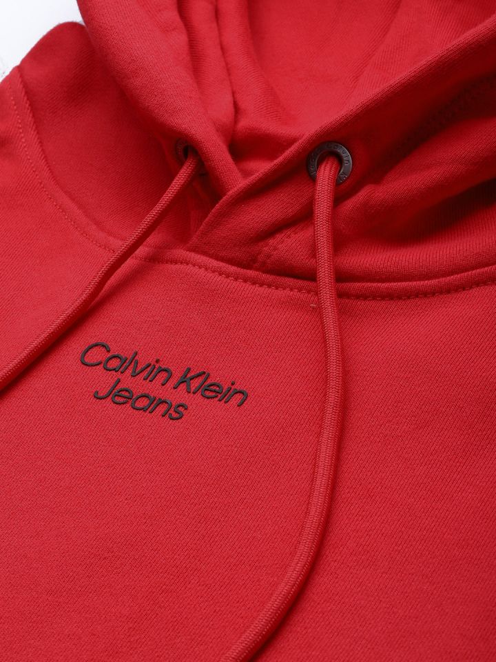 Calvin Klein Jeans Red Sweatshirt Pullover Men Size Medium – apthriftfashion