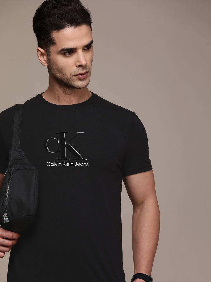 Ck round neck t shirt store