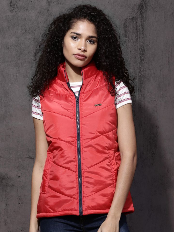Solid puffer vest hot sale