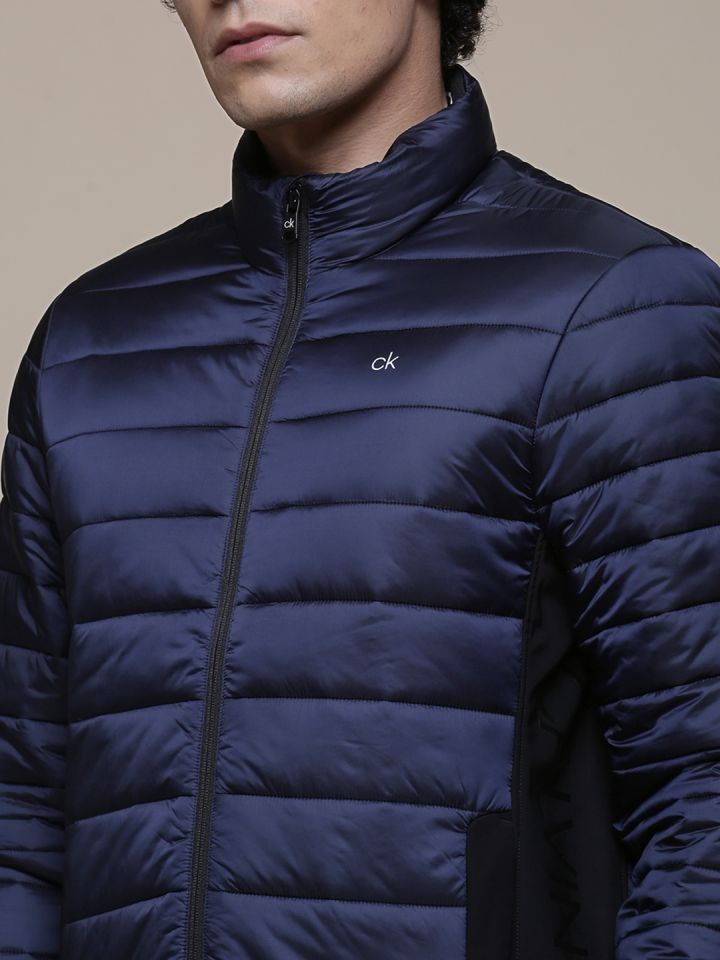 Calvin klein clearance navy blue jacket