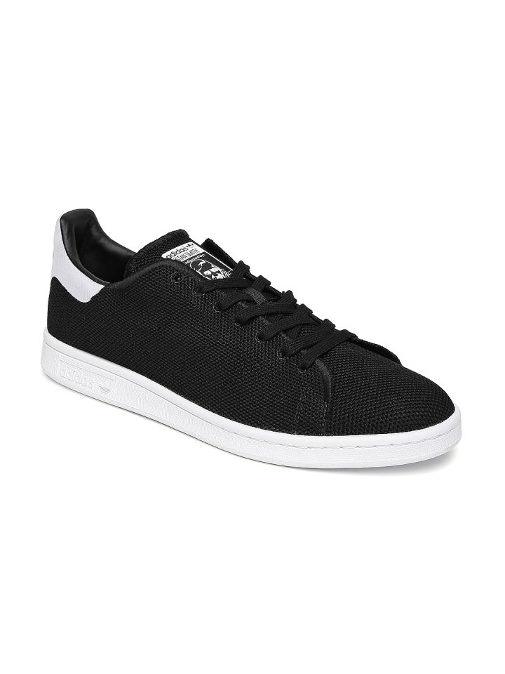 Mens black top stan smith