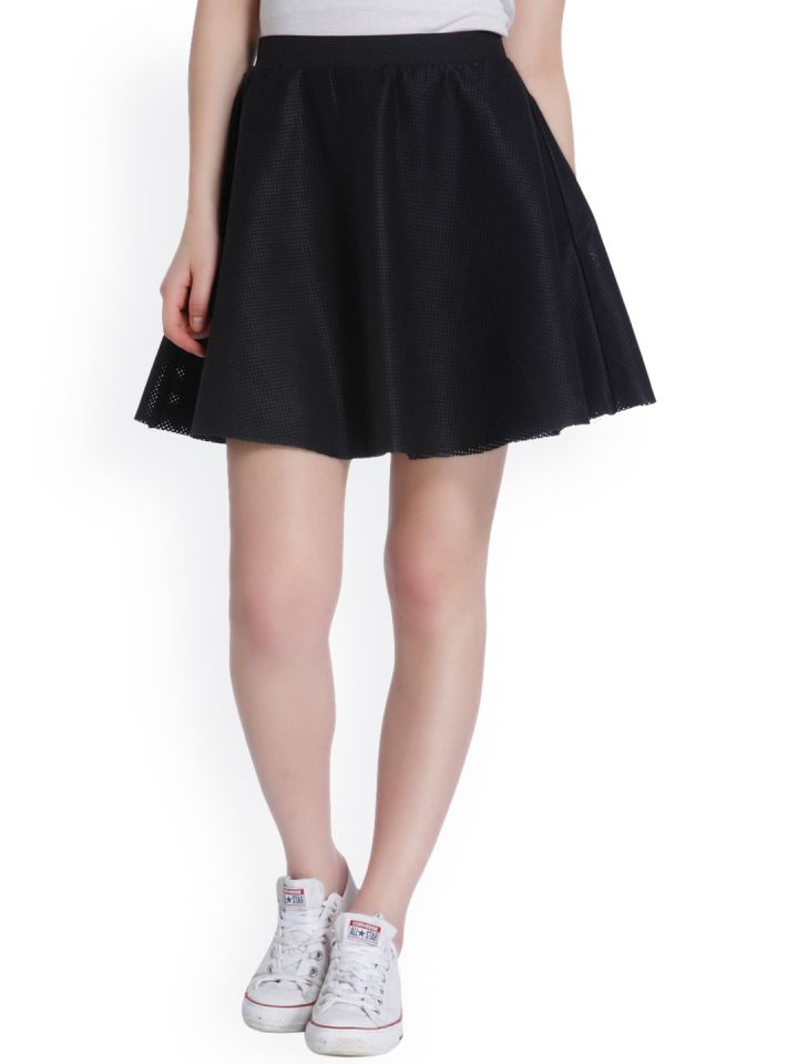 Black skater skirt online india clearance