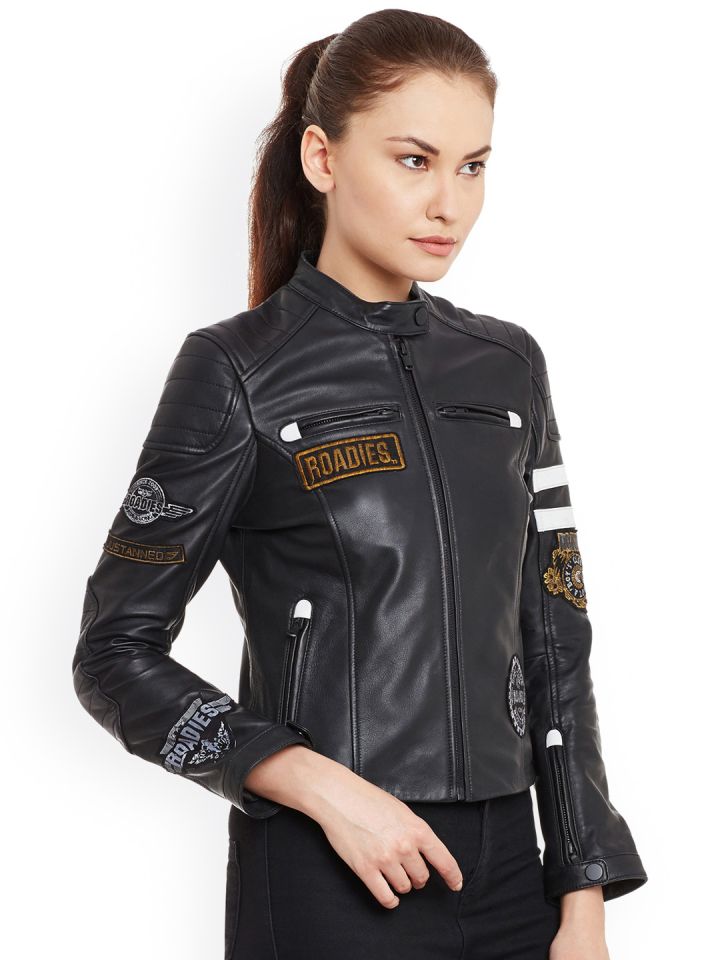 Justanned leather jackets shop