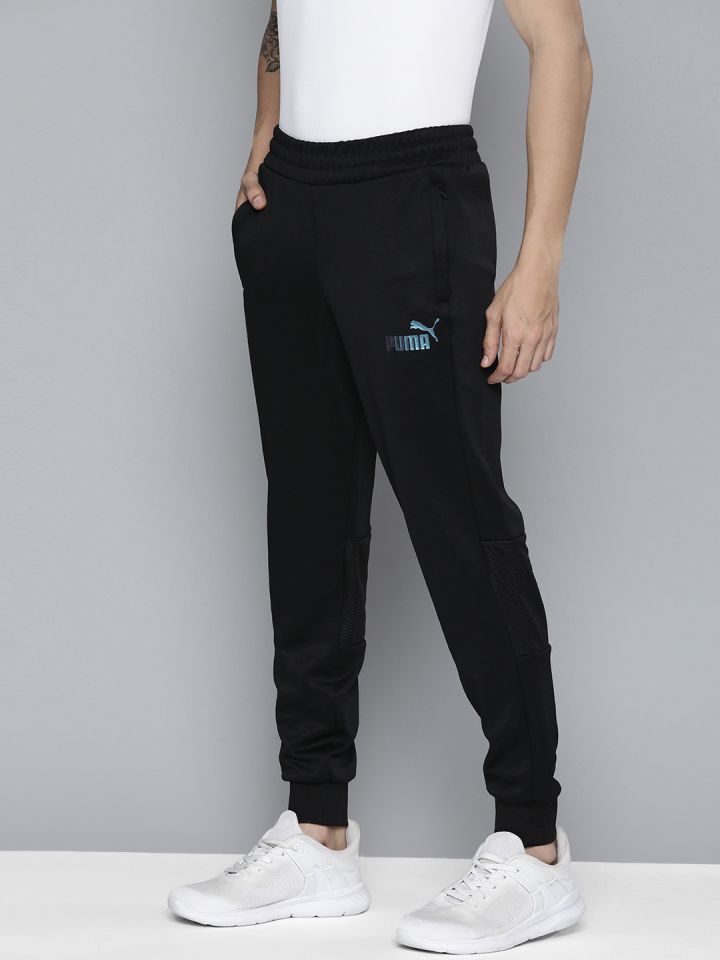 Skechers Solid Men Black Track Pants - Buy Skechers Solid Men Black Track  Pants Online at Best Prices in India