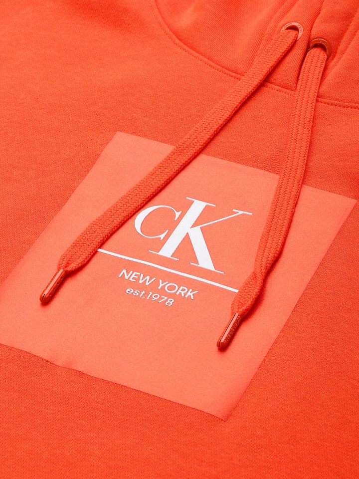 Orange calvin sales klein jumper