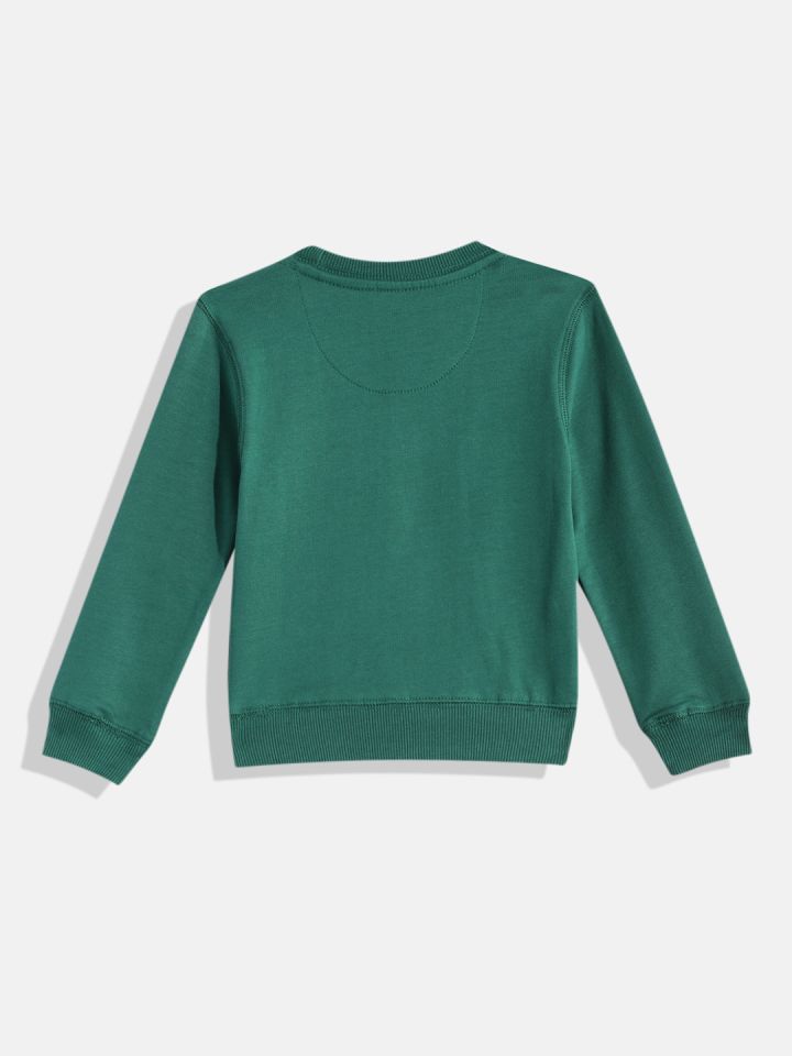 Kids hot sale green sweatshirt