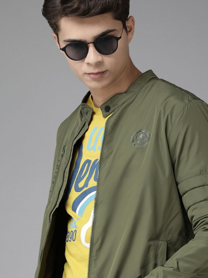 Us polo hotsell olive green jacket