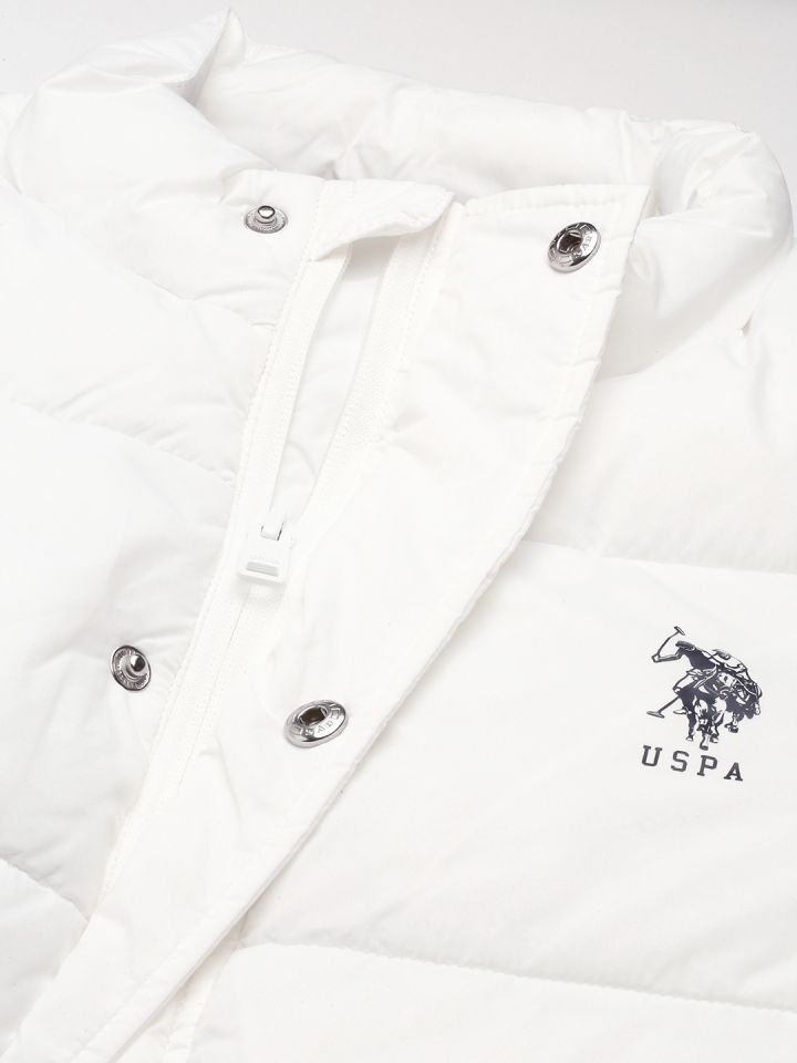 Uspa white jacket store