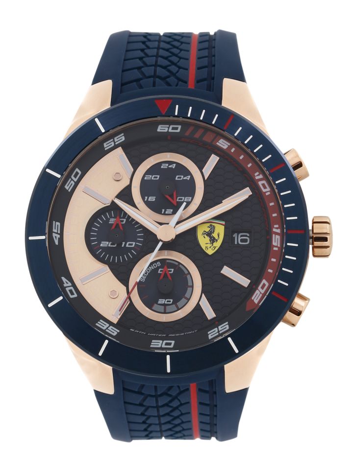 Scuderia ferrari best sale rose gold watch