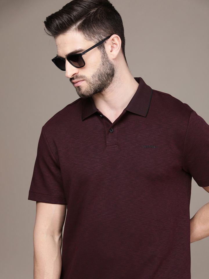 Calvin klein collar shirts deals