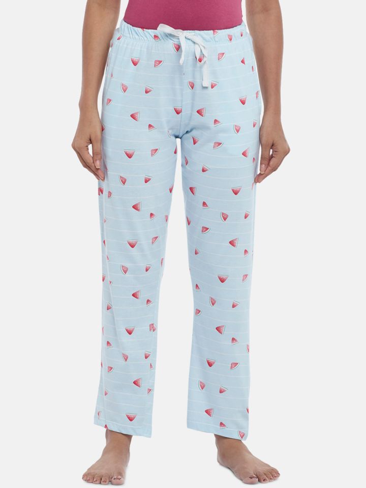Buy Dreamz By Pantaloons Women Pack Of 2 Black Blue Printed Pure