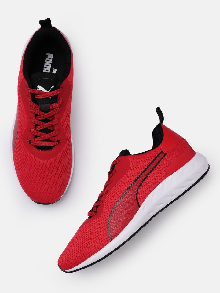Buy Puma Men Red Fusion Running Shoes Sports Shoes for Men - Main Image