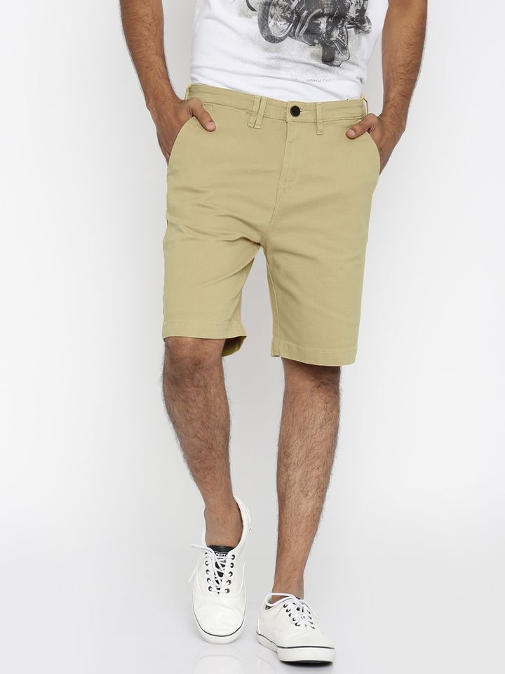 Buy Wrangler Khaki Regular Fit Chino 