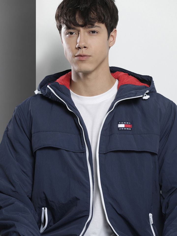 Tommy hilfiger shop navy coat mens
