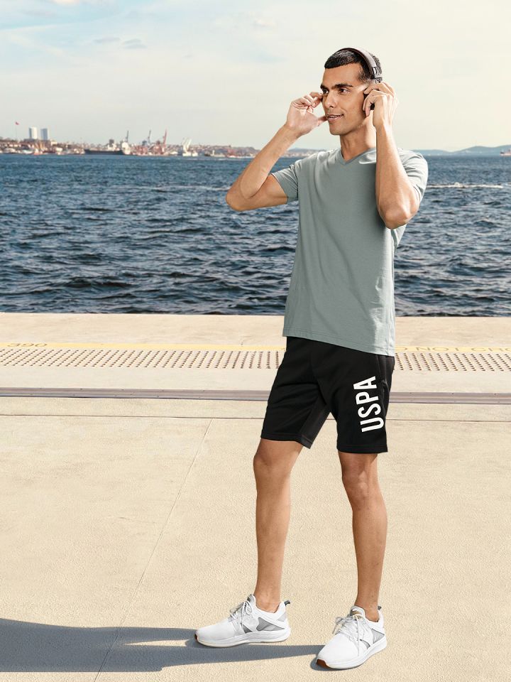 Us polo deals swim shorts