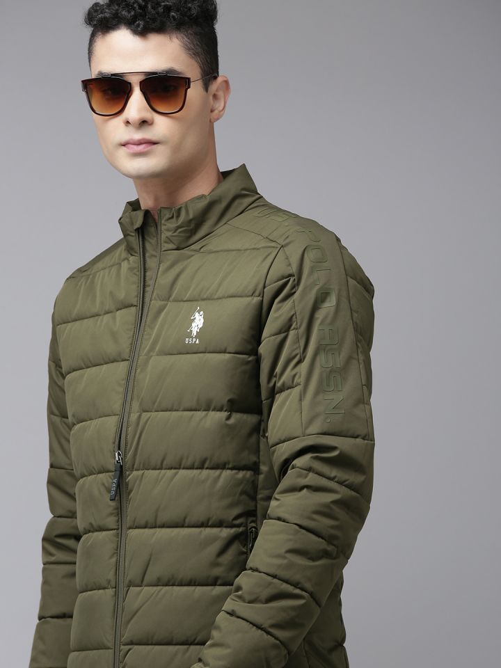 Polo olive cheap green jacket