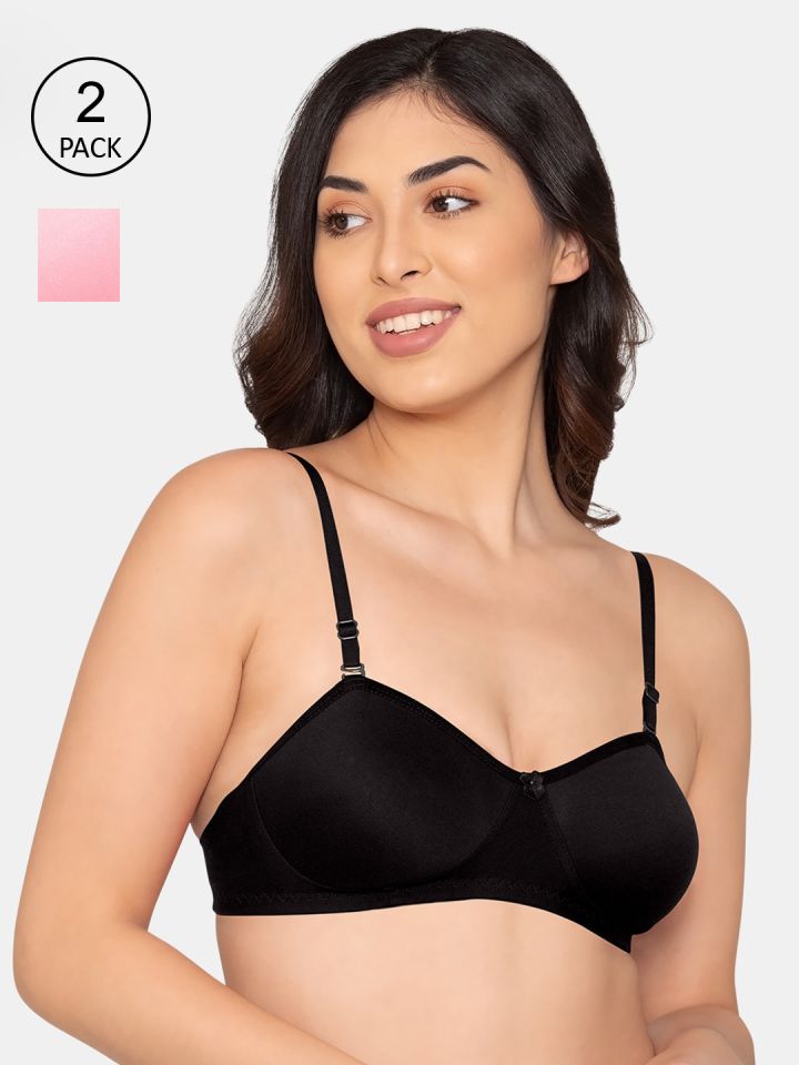 SK Dreams by Maroon Women's Long Lasting T Shirt Bra – Non-Wired and Non-Padded  and High Coverage - Maroon Clothing