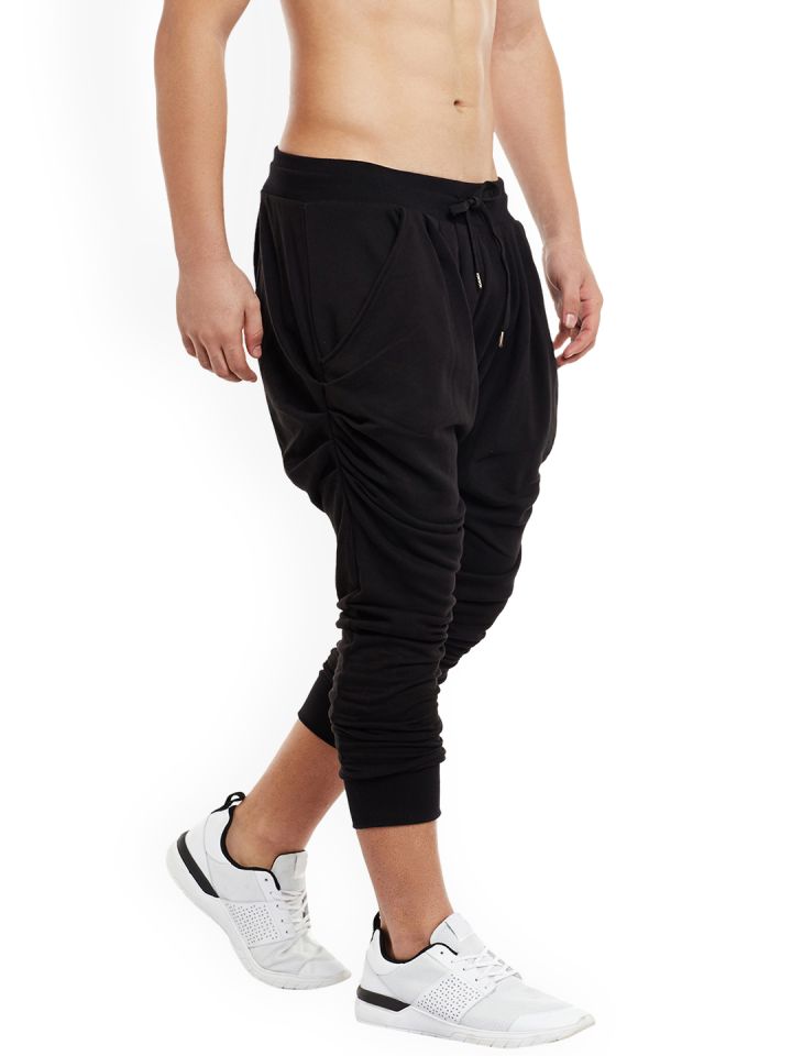 Buy FUGAZEE Men Black Loose Fit Joggers Track Pants for Men