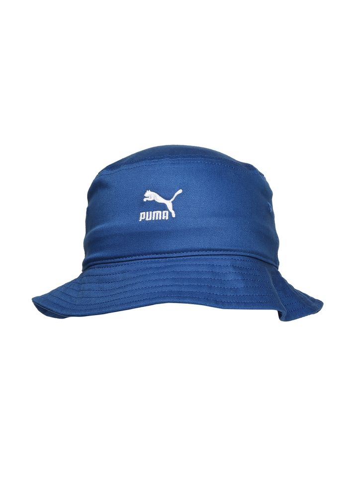 Buy Puma Unisex Blue Bucket Hat - Hat 
