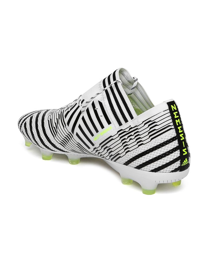 ADIDAS Men White NEMEZIZ 17.1 FG Football Shoes