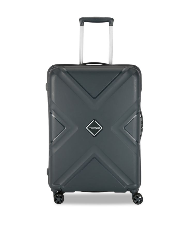 Buy AMERICAN TOURISTER KROSSPLUS Textured Hard Sided Trolley Bag Trolley Bag for Unisex 19233844 Myntra