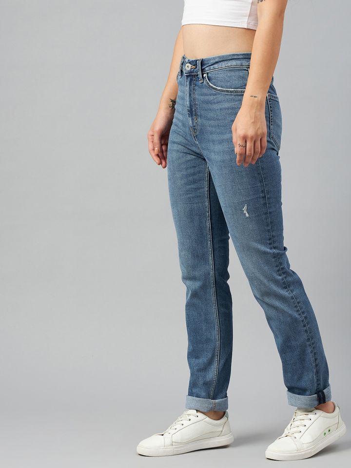 Gap high hot sale rise cigarette jeans