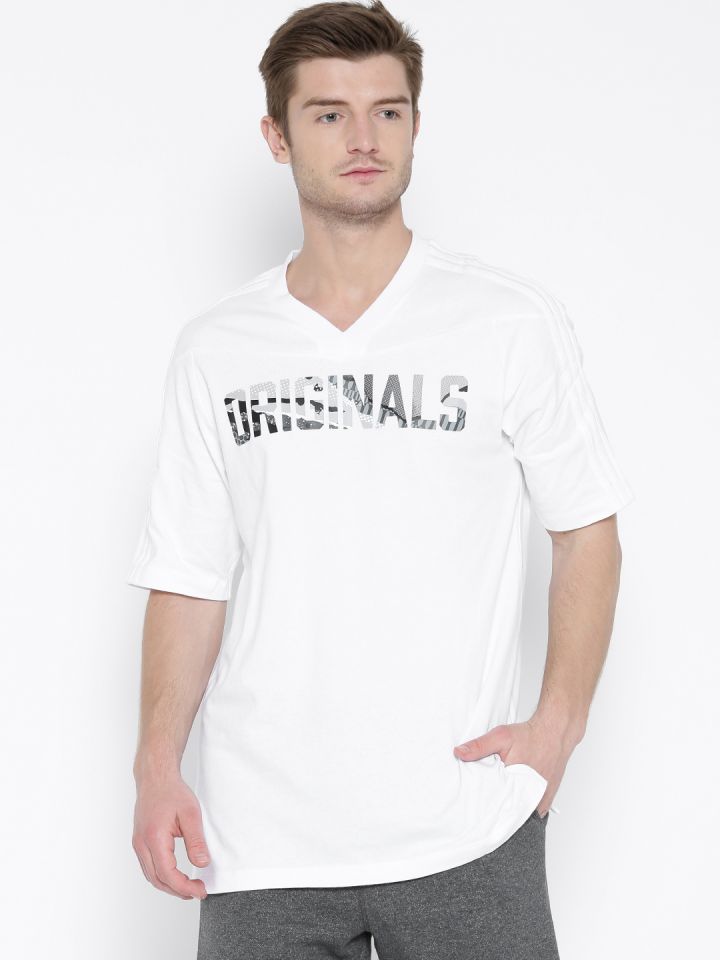 Adidas men's v neck t shirt shop