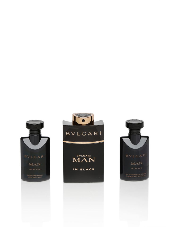 Buy Bvlgari Man In Black Set Edp After Shave Balm Shower Gel
