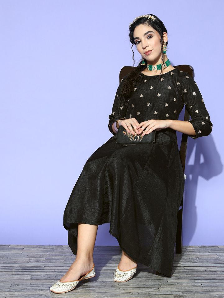 Glitter dress discount myntra
