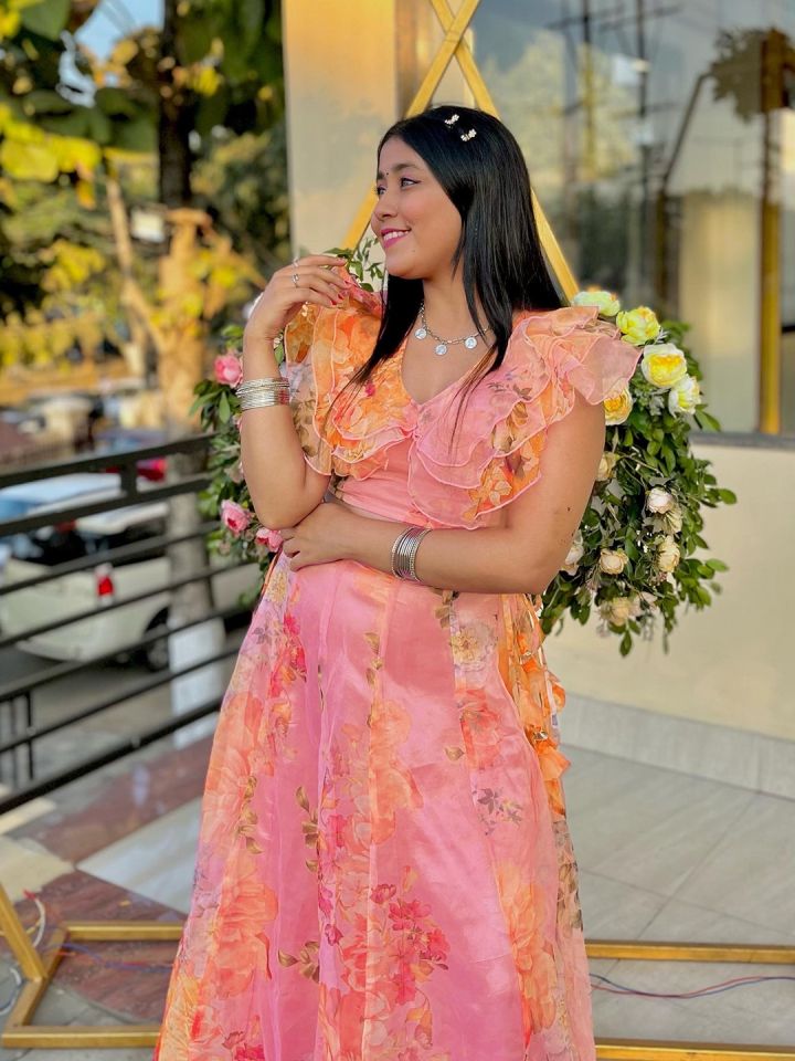 Floral skirts online myntra store
