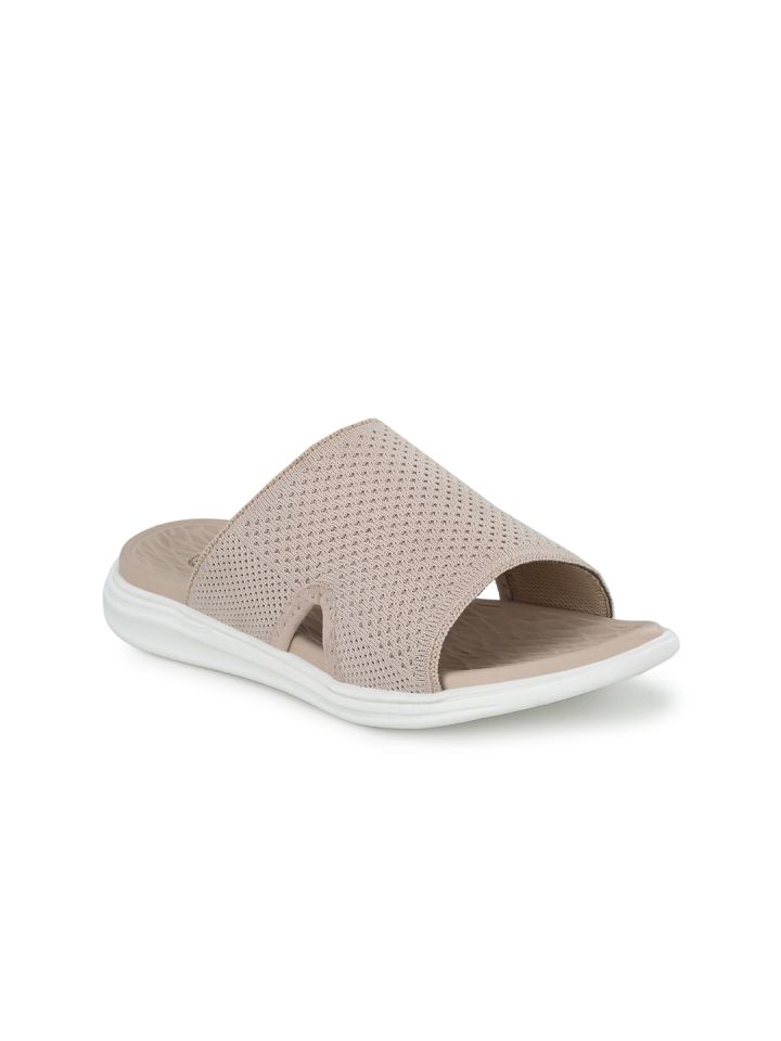 White and tan flip flops cheap