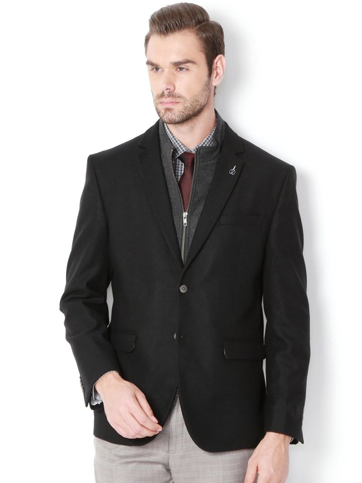 Van heusen blazers myntra top