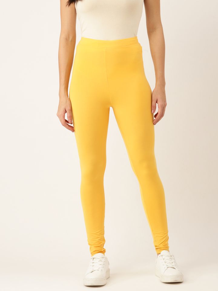 Buy FOREVER 21 Women Solid High Rise Leggings Leggings for Women