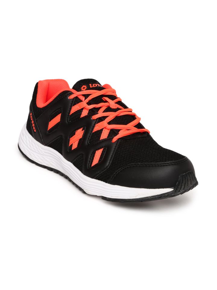 Buy Lotto Men Black Sleek Running Shoes Sports Shoes for Men