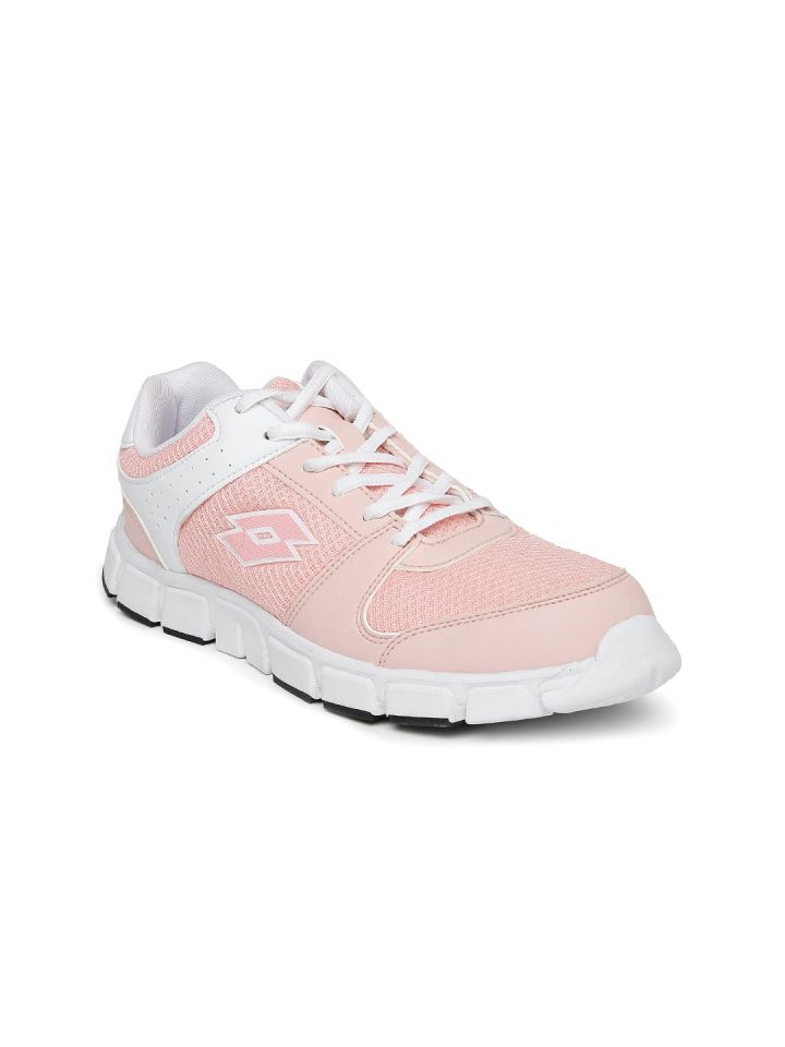 Lotto Women Pink White Sancia Running Shoes