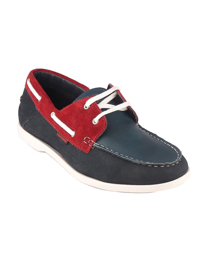 Red chief men's leather boat shop shoes