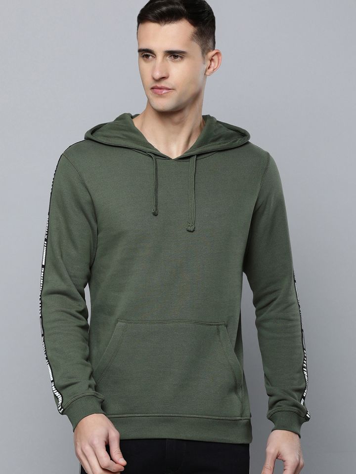 Flying machine full sleeve solid men's sweatshirt discount